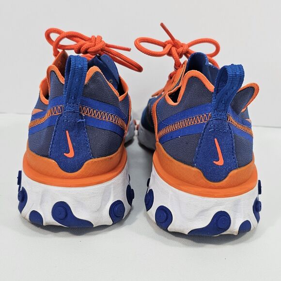Nike React Element 55 Florida Gators Sneakers US Men's size 7.5  CK4855-400 - Picture 3 of 11